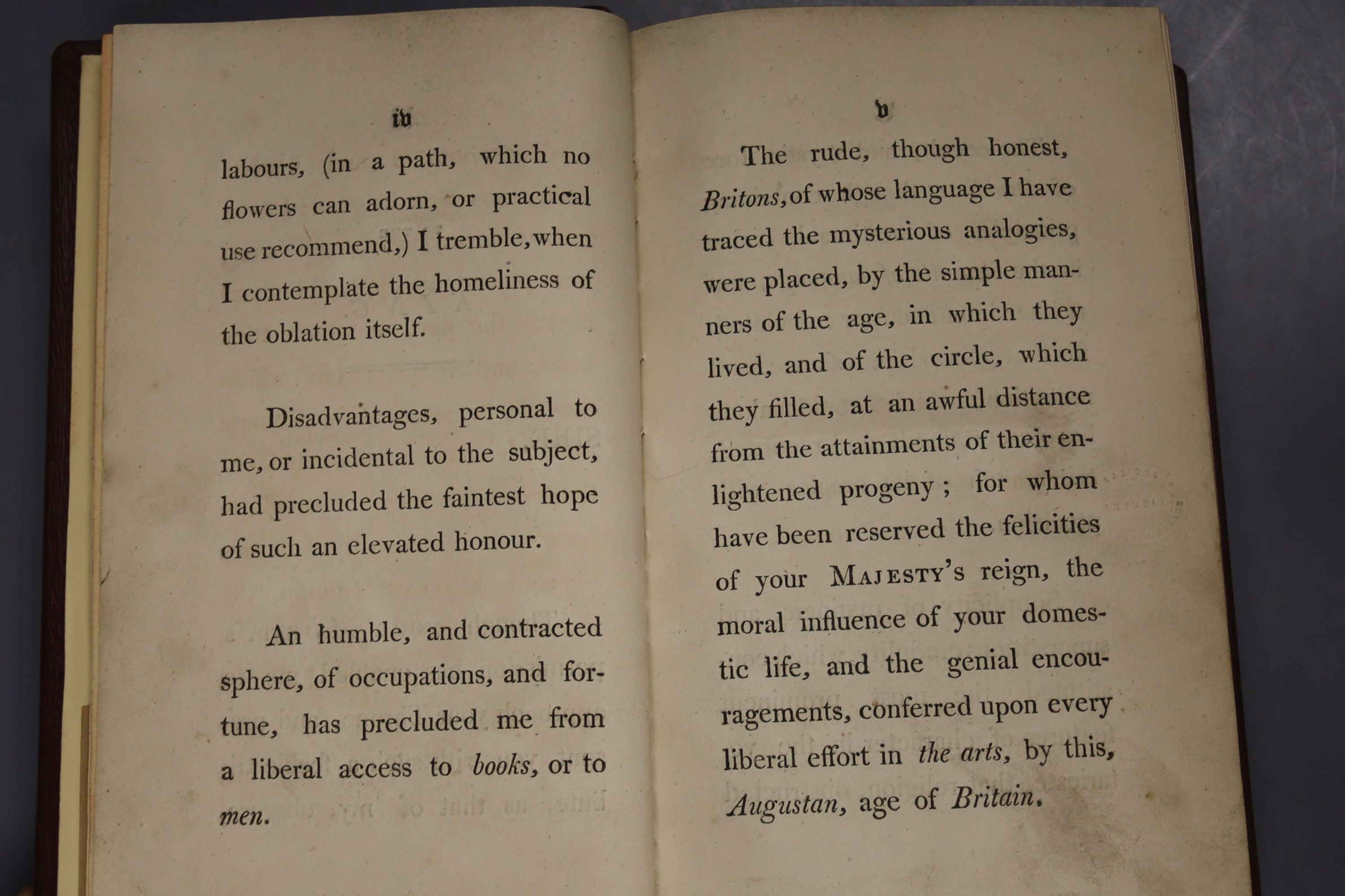 Davies, Edward – Celtic Researches …, Subscriber’s list, 2 plates, later leather backed library cloth, with gilt classmark and small stamp on title, printed for the author, 1804